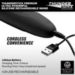 Thunderstick Premium Ultra Powerful Silicone Rechargeable Wand - Image 10
