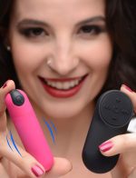 Vibrating Bullet with Remote Control - Pink - Image 6