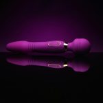 Ultra Thrust-Her Deluxe Thrusting and Vibrating Silicone Wand - Image 4
