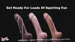 8.5 Inch Vibrating Squirting Dildo with Remote Control - Medium - Image 8