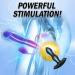 Vibrating and Thrusting Remote Control Silicone Anal Plug - Image 9
