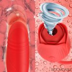 10X Romping Rose Suction and Thrusting Vibrator - Image 10