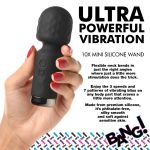 10X Mini Silicone Wand - Black - Image 12