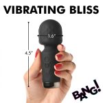 10X Mini Silicone Wand - Black - Image 10
