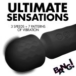 10X Mini Silicone Wand - Black - Image 8