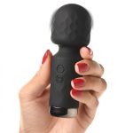 10X Mini Silicone Wand - Black - Image 5