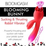 Blooming Bunny Sucking and Thrusting Silicone Rabbit Vibrator - Image 11