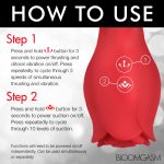 Blooming Bunny Sucking and Thrusting Silicone Rabbit Vibrator - Image 7