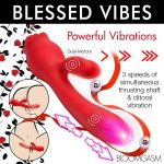 Blooming Bunny Sucking and Thrusting Silicone Rabbit Vibrator - Image 6