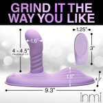 Thrust n' Grind Thrusting and Vibrating Silicone Sex Grinder - Image 10