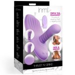Thrust n' Grind Thrusting and Vibrating Silicone Sex Grinder - Image 2