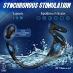 Vibrating Silicone Cock Ring and Anal Stimulator - Image 8