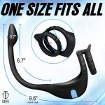 Vibrating Silicone Cock Ring and Anal Stimulator - Image 7