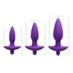 Aria Vibrating Silicone Anal Plug- Medium - Image 4