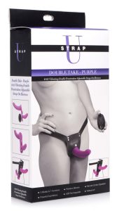 Double Take 10X Double Penetration Vibrating Strap-on Harness - Image 3
