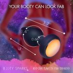 7X Light Up Rechargeable Anal Plug - Small - Image 10