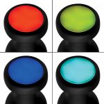 7X Light Up Rechargeable Anal Plug - Small - Image 8