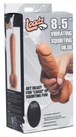 8.5 Inch Vibrating Squirting Dildo with Remote Control - Medium - Image 2