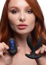 64X Electro-Spread Vibrating and Estim Silicone Butt Plug - Image 3