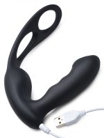 7X P-Strap Milking and Vibrating Prostate Stimulator with Cock and Ball Harness - Image 5