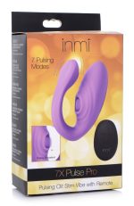 7X Pulse Pro Pulsating and Clit Stimulating Vibrator with Remote Control - Image 3