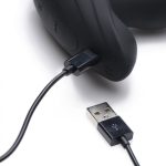 Vibrating and Thrusting Remote Control Silicone Anal Plug - Image 3