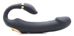 10X Pleasure Pose Come Hither Silicone Vibrator with Poseable Clit Stimulator - Image 9