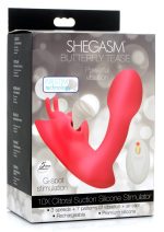 Butterfly Tease 10X Clitoral Suction Silicone Stimulator - Image 2