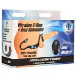 Vibrating Silicone Cock Ring and Anal Stimulator - Image 2